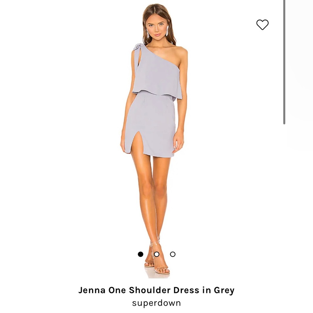 Revolve Superdown Jenna one shoulder dress